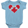 heartboard Baby Onesie