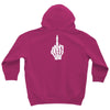 Flipping Someone Off Youth Hoodie