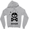 danger Zipper Hoodie