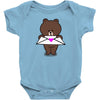 brown Baby Onesie