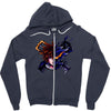 more heart than less Zipper Hoodie