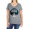 United States Space Force Ladies Curvy T-Shirt