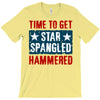 star spangled hammered T-Shirt