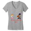 you have stolen my heart 2 Women's V-Neck T-Shirt