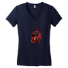 1519753025169 trimmed Women's V-Neck T-Shirt