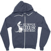 robot dinosaur Zipper Hoodie