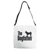 the dogfather Adjustable Strap Totes