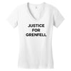 Justice For Grenfell Women's V-Neck T-Shirt