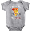 i do it for the pizza Baby Bodysuit