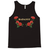 badassy with roses Tank Top