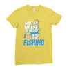 most of my life Ladies Fitted T-Shirt