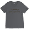 mustache V-Neck Tee