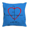 geek love shirt Throw Pillow