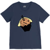 trump's brain V-Neck Tee
