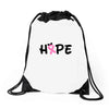 hope minnie mouse Drawstring Bags
