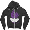 doves in mourning Zipper Hoodie
