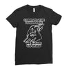 come to the dark side we have cookies funny Ladies Fitted T-Shirt