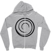 circle Zipper Hoodie