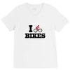 i bikes V-Neck Tee
