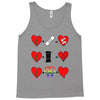 ls lesbian full heart Tank Top