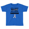 Once a Cancer Patient Now a Cancer Survivor Toddler T-shirt
