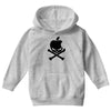 apple skull Youth Hoodie