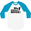 huge pen 3/4 Sleeve Shirt