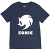 sonic uomo donna bambino sega videogames V-Neck Tee