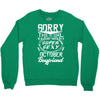 This Girl Is Taken By A Super Sexy October Boyfriend Crewneck Sweatshirt