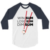 win some, lose some, dim sum 3/4 Sleeve Shirt