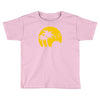 beach silhouette birds sand sunset Toddler T-shirt