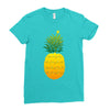 pineapple christmas tree Ladies Fitted T-Shirt