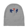 map marker death Baby Beanies