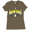 new dad Ladies Fitted T-Shirt