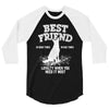Best Friend German Shepherd 3/4 Sleeve Shirt
