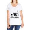 Go Adventure Ladies Curvy T-Shirt