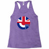 mod union jack, ideal gift, birthday present Racerback Tank
