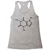 Caffeine Molecule Racerback Tank