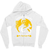 wiing chun martial arts Zipper Hoodie