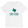 don't mess with tetris V-Neck Tee