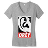 orey Women's V-Neck T-Shirt