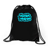 world's bestest teacher [converted] Drawstring Bags