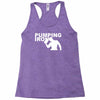 pump gym training bodybuilding workout keepfit weightlifting Racerback Tank