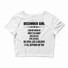 Super December Girl Crop Top