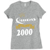 queens are born in 2000 Ladies Fitted T-Shirt