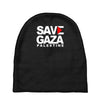 save gaza palestine Baby Beanies