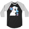 arctic fox adopt 3/4 Sleeve Shirt