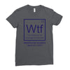 wtf outraged disbelief Ladies Fitted T-Shirt