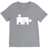 rude jigsaw ideal birthday present or gift V-Neck Tee