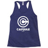capsule corps dbz dragon ball manga anime Racerback Tank